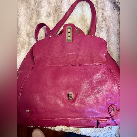 Hayden Harnett Raspberry Dome Satchel - Picture 2 of 9